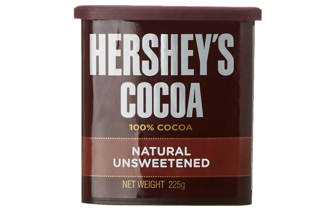 Hershey's Cocoa, Natural Unsweetened   Plastic Jar  225 grams